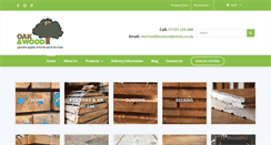 Desktop Screenshot of oakandwood.co.uk